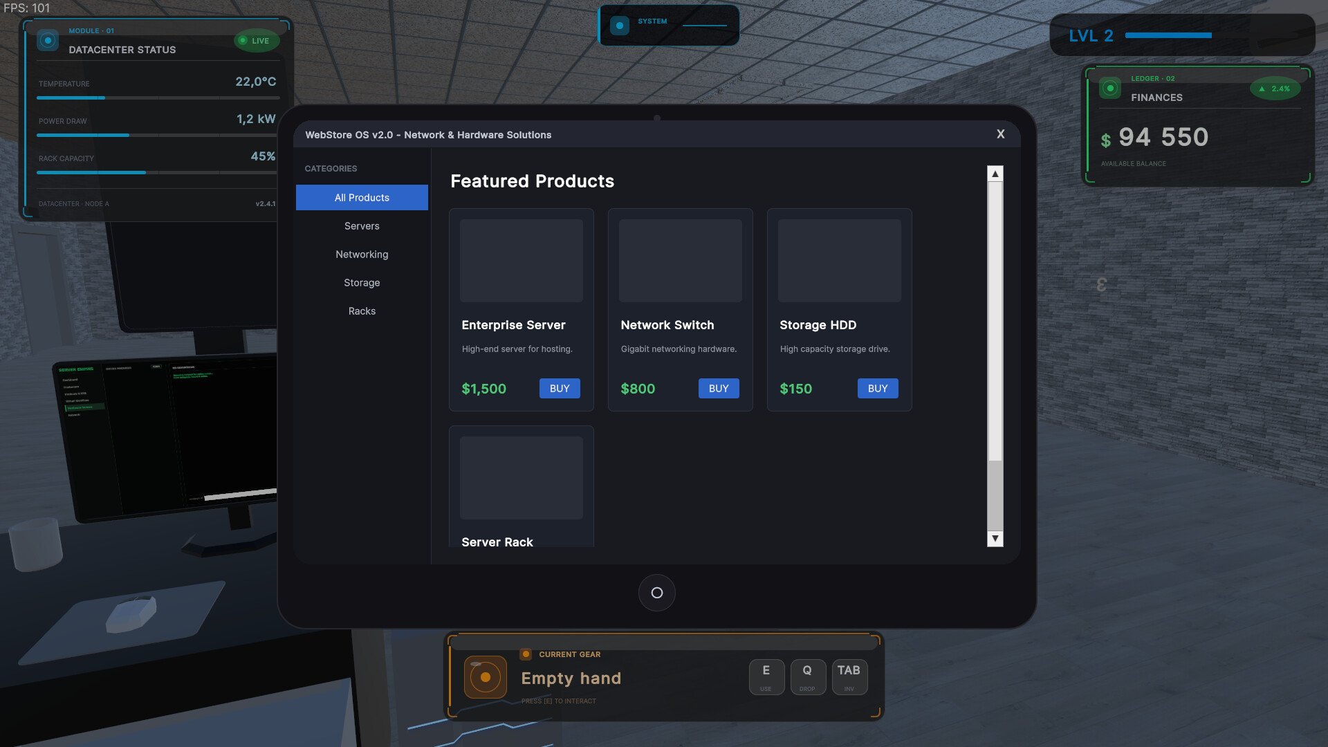 Server Empire screenshot 2