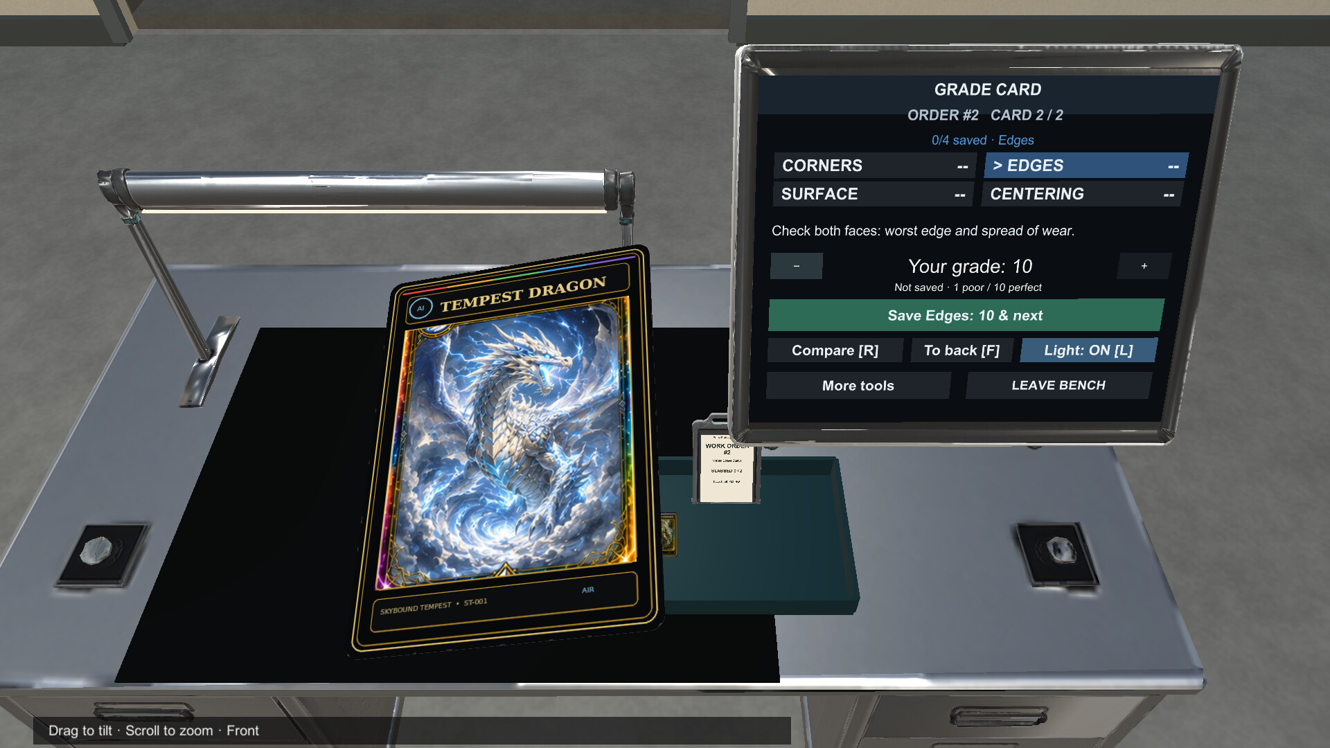 Card Grading Simulator screenshot 1