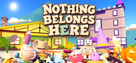 Cover art from Nothing Belongs Here