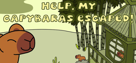 Cover art from Help, My Capybaras Escaped!