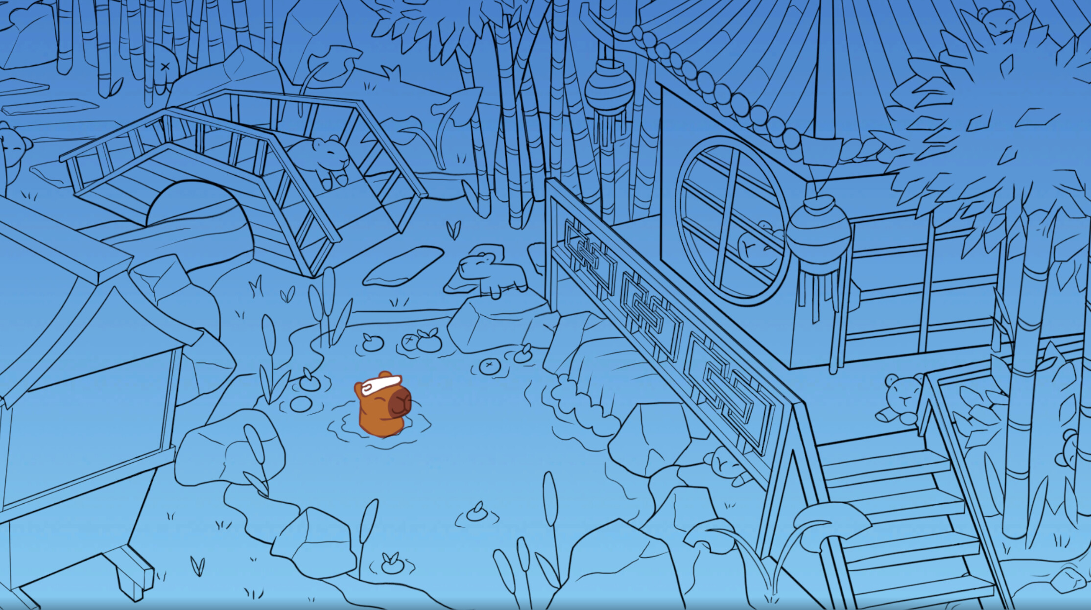 Help, My Capybaras Escaped! screenshot 5