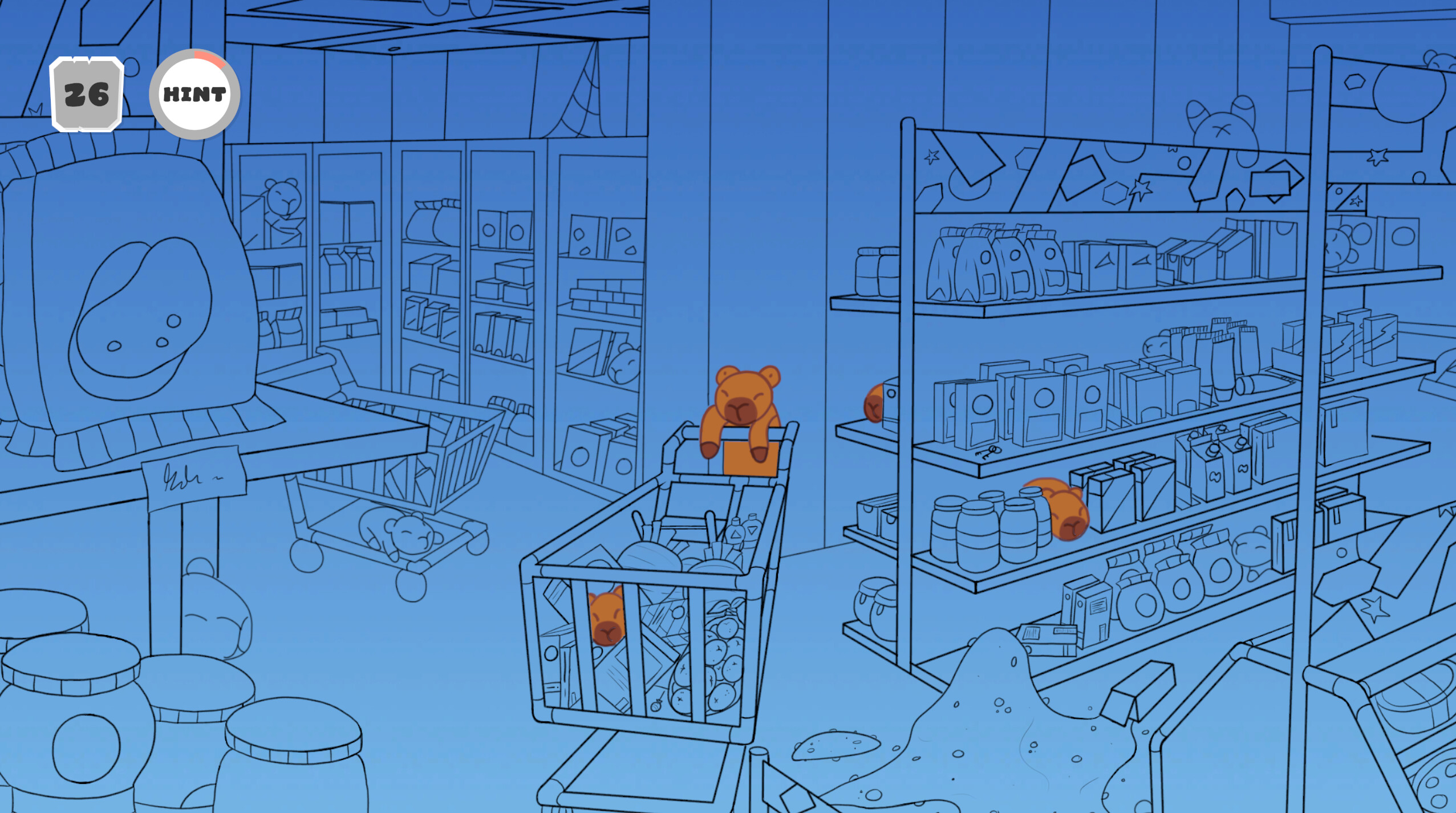Help, My Capybaras Escaped! screenshot 2