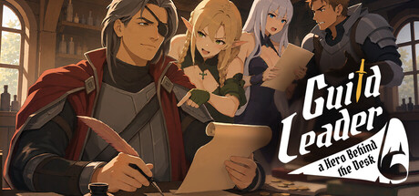 Cover art from Guild Leader: the Hero Behind the Desk
