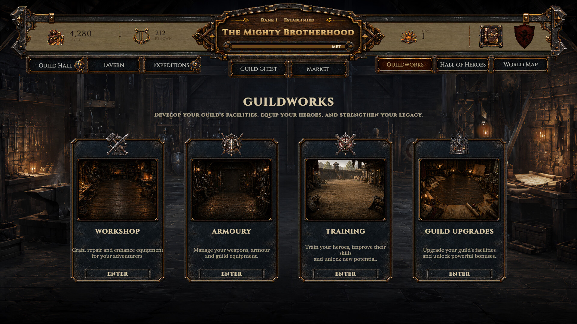 Guildmaster Simulator screenshot 5