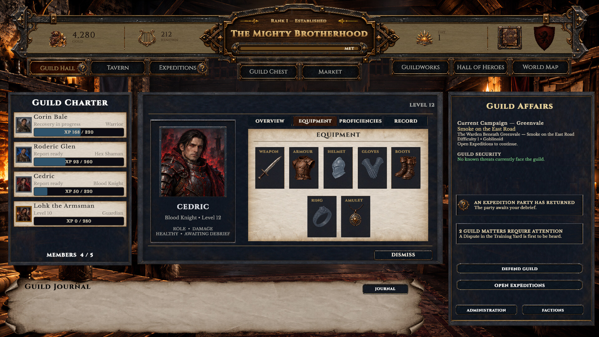 Guildmaster Simulator screenshot 1