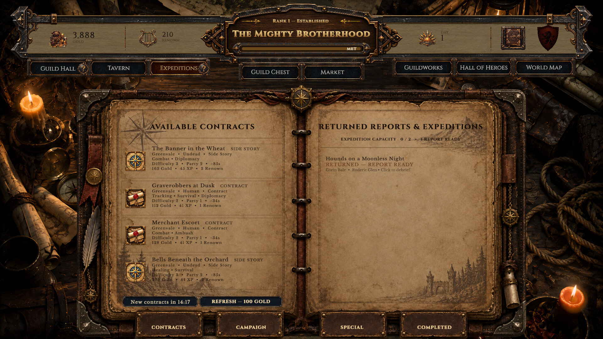 Guildmaster Simulator screenshot 2
