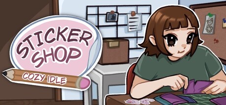 Cover art from Sticker Shop Cozy Idle