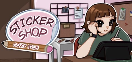 Cover art from Sticker Shop Cozy Idle