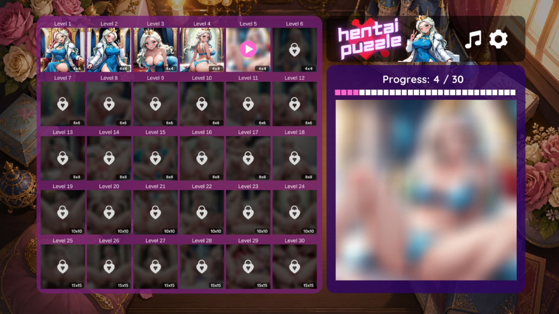 Hentai Puzzle: Celestia screenshot 3