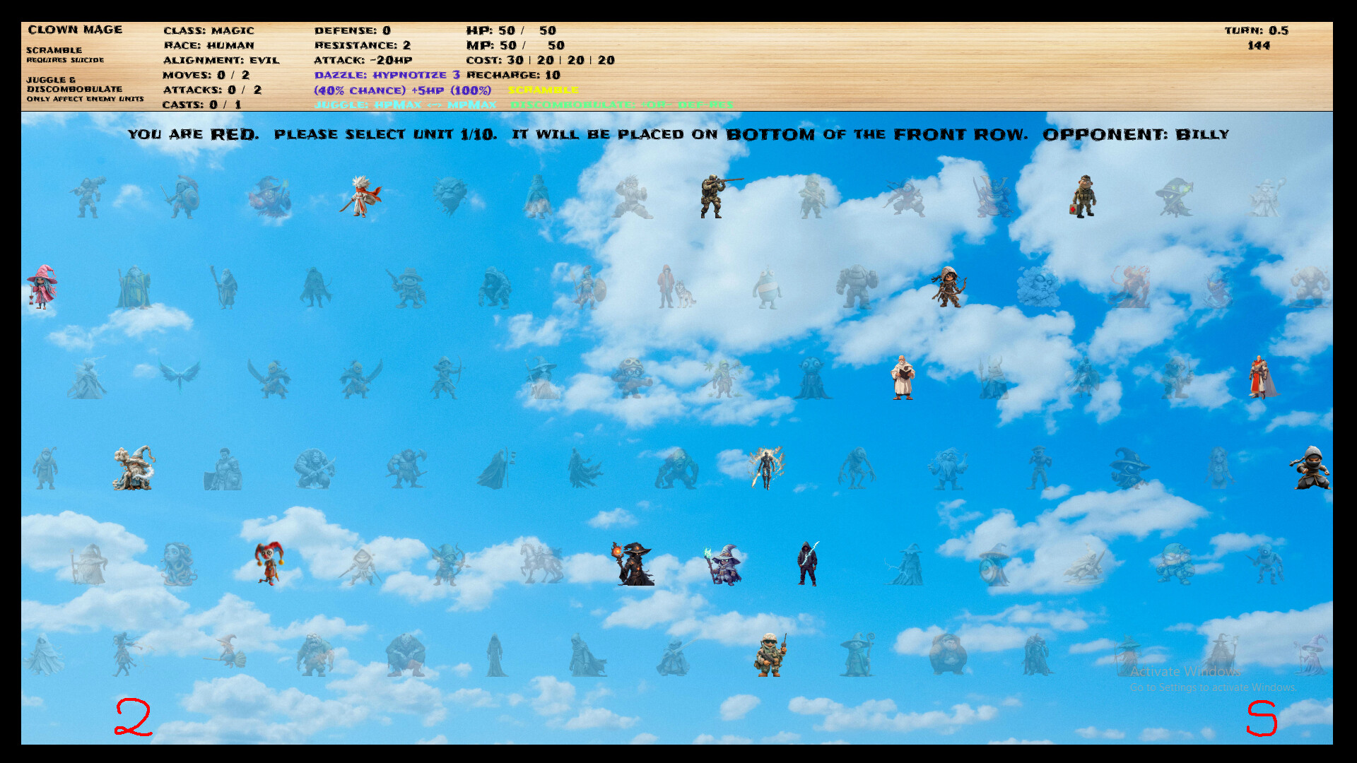 Final Tactics screenshot 2