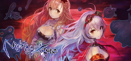 غلاف لعبة Nights of Azure
