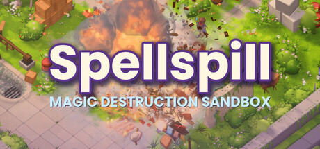 Cover art from Spellspill: Magic Destruction Sandbox