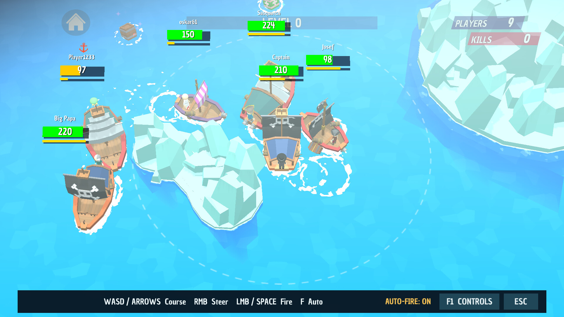 Cannonwake Clash screenshot 3