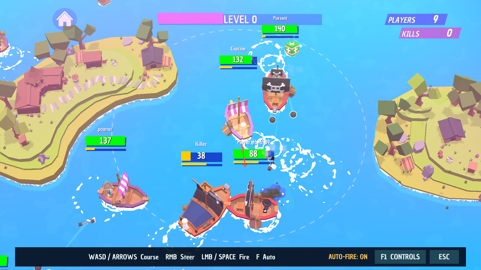 Cannonwake Clash screenshot 2