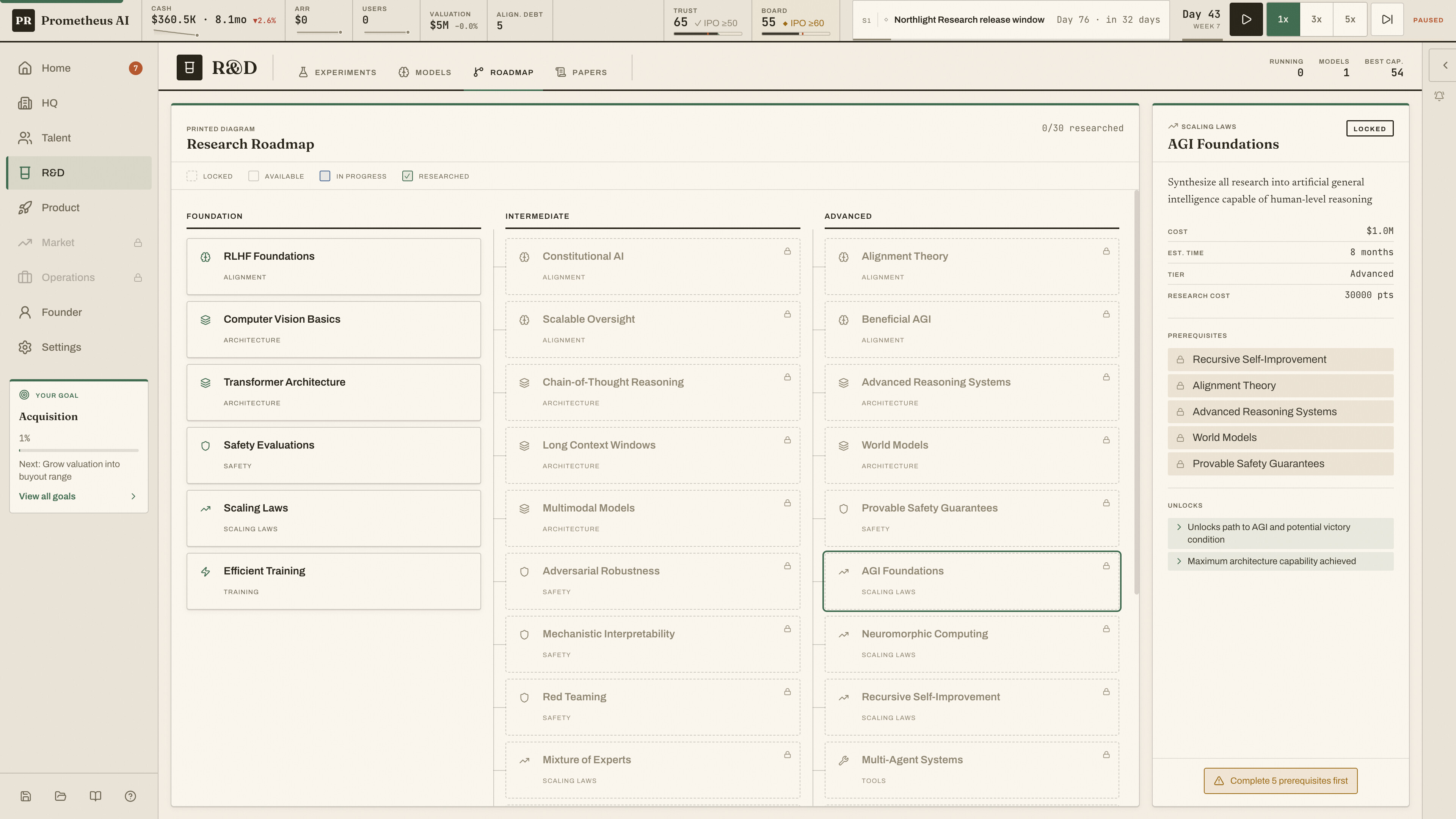 AI Startup Manager: Race to AGI screenshot 4