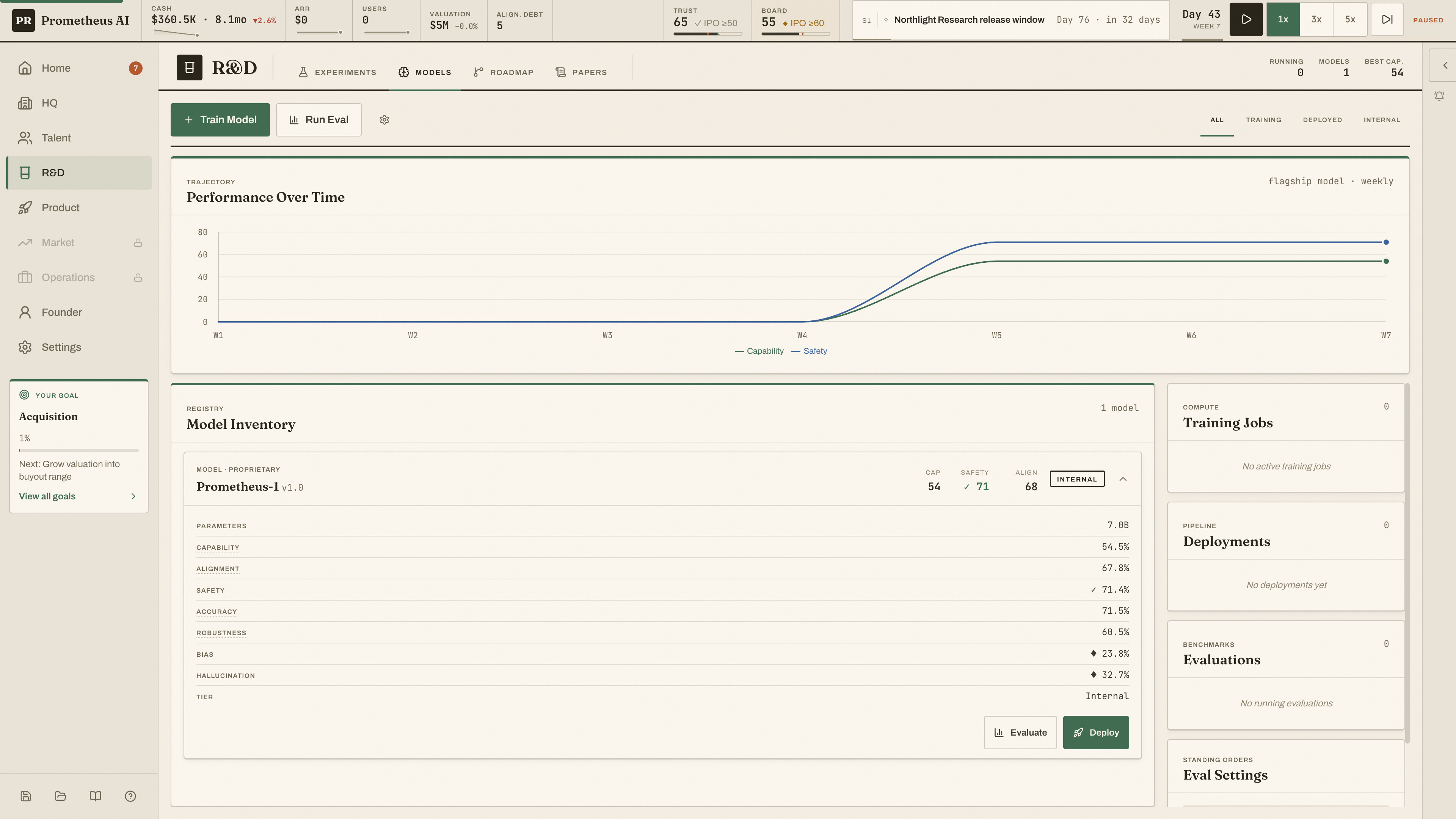AI Startup Manager: Race to AGI screenshot 3
