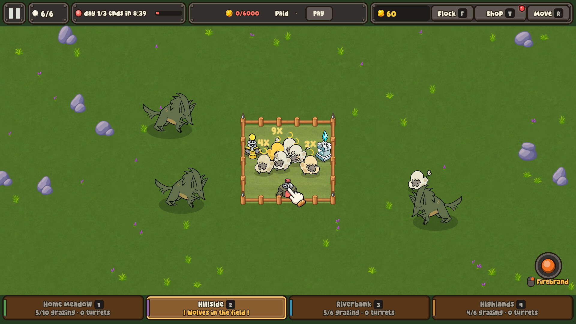Sheepfold Defence screenshot 2