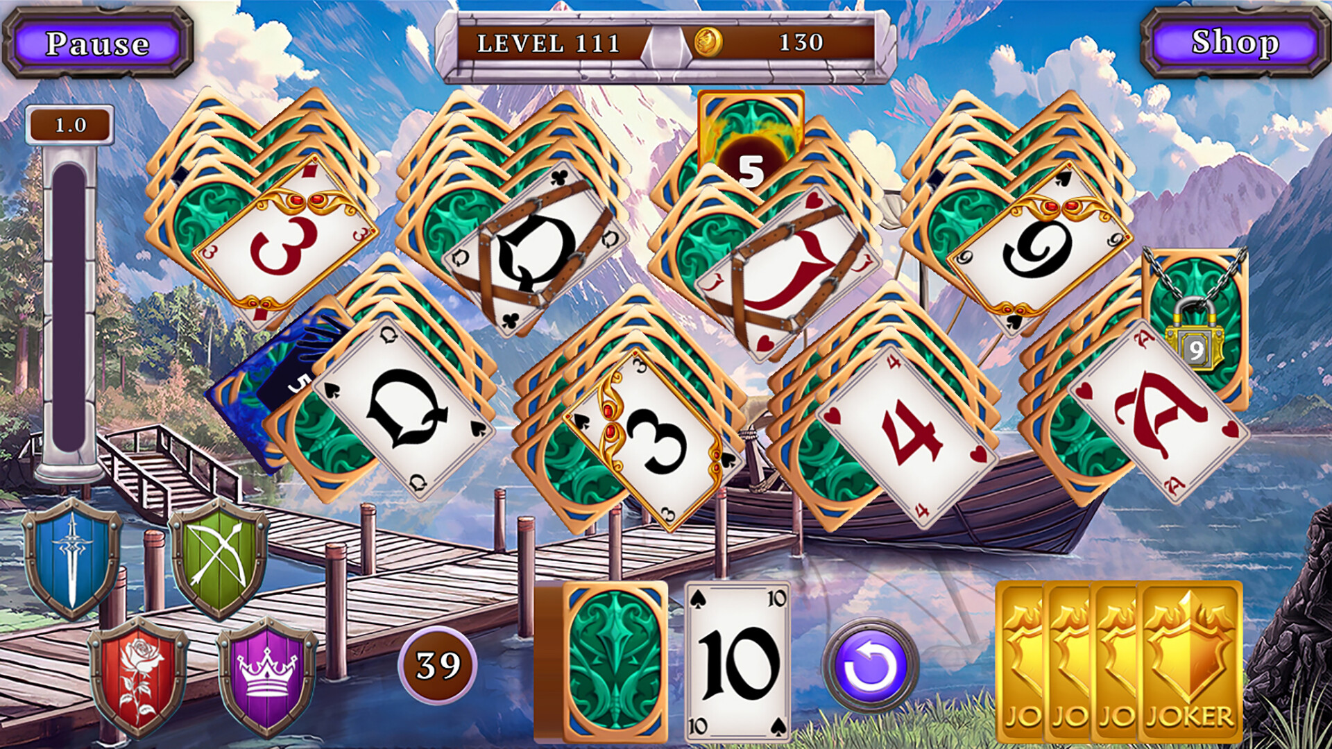 Love&Knights Solitaire screenshot 5