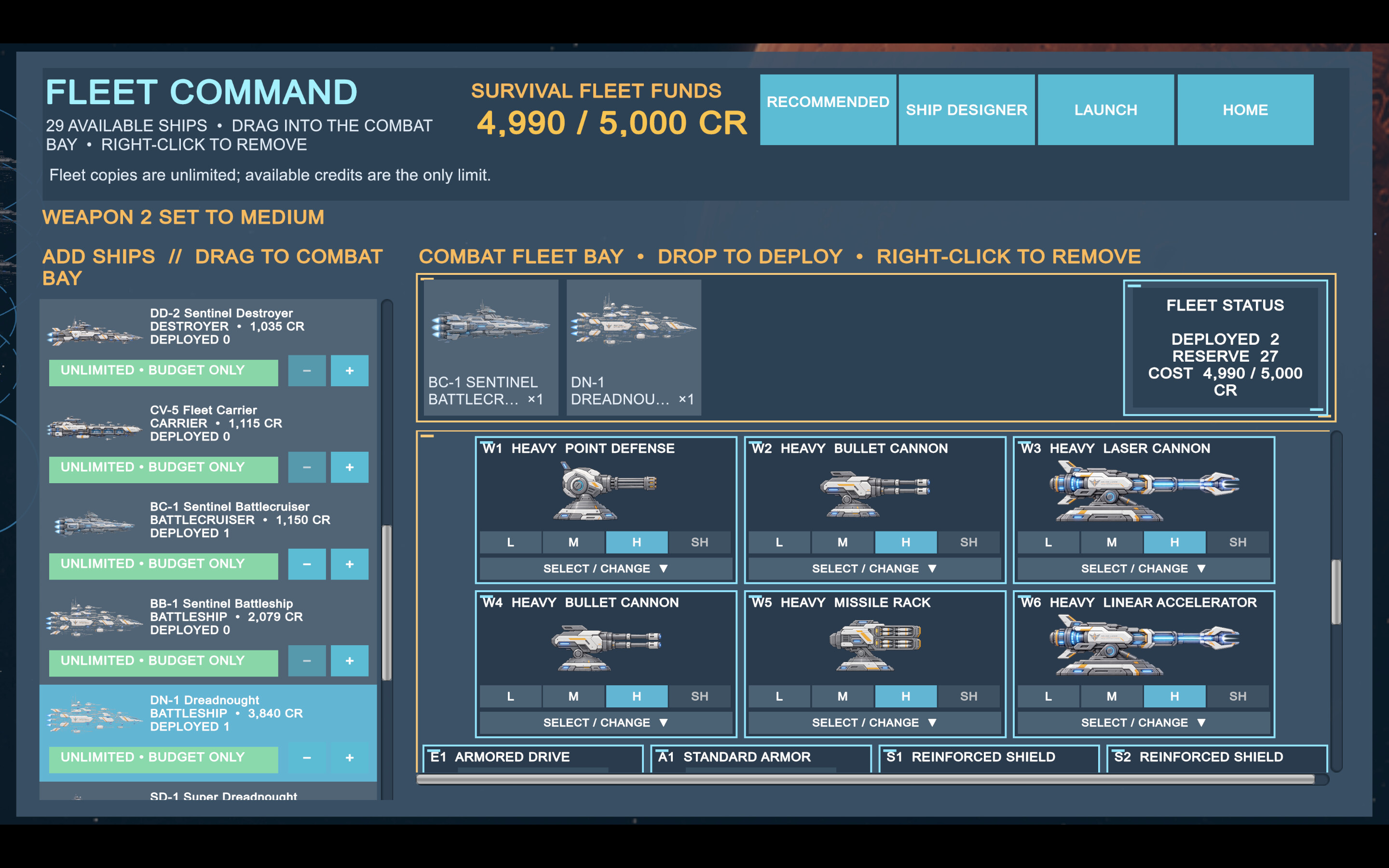 Fleet Forge screenshot 2