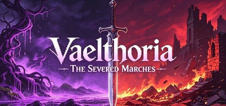 Cover art from Vaelthoria: The Severed Marches