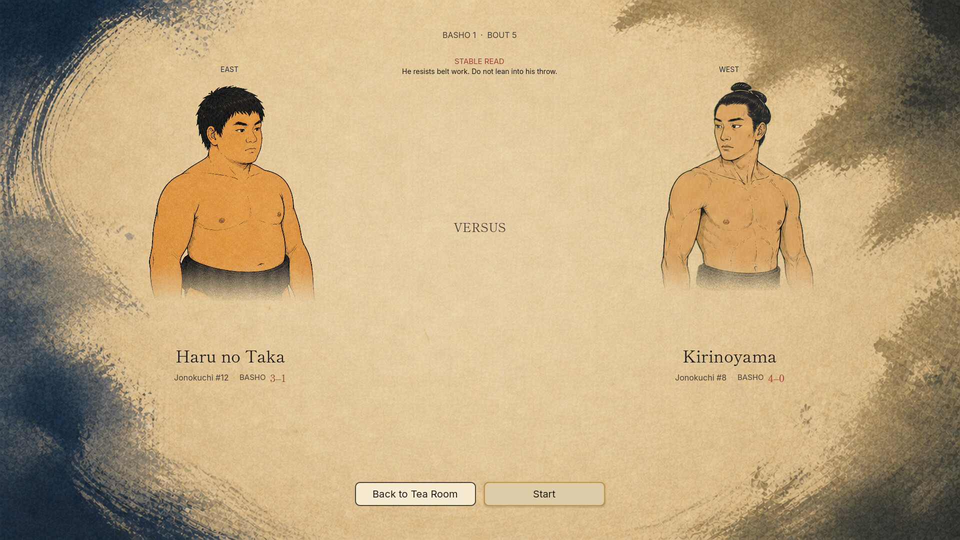 Hyoshi: Rhythm Sumo screenshot 2