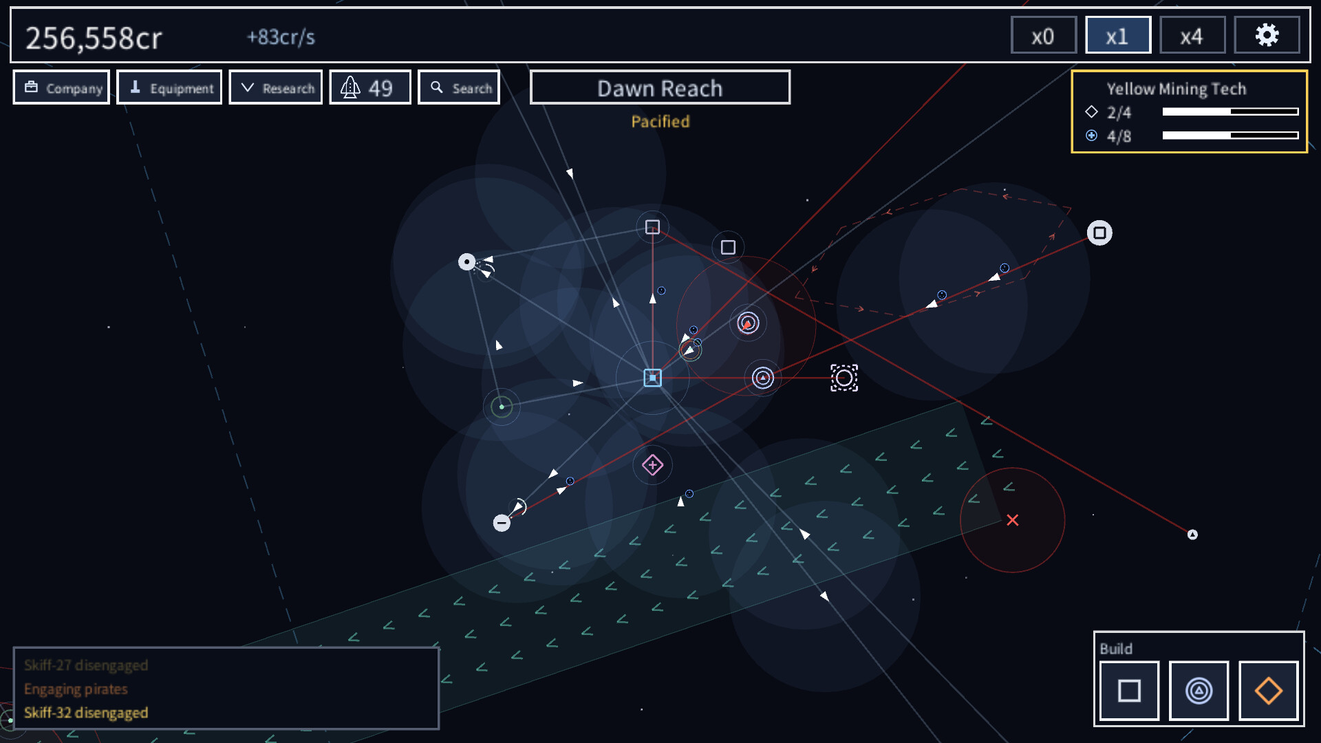 Asteroid Lanes screenshot 2