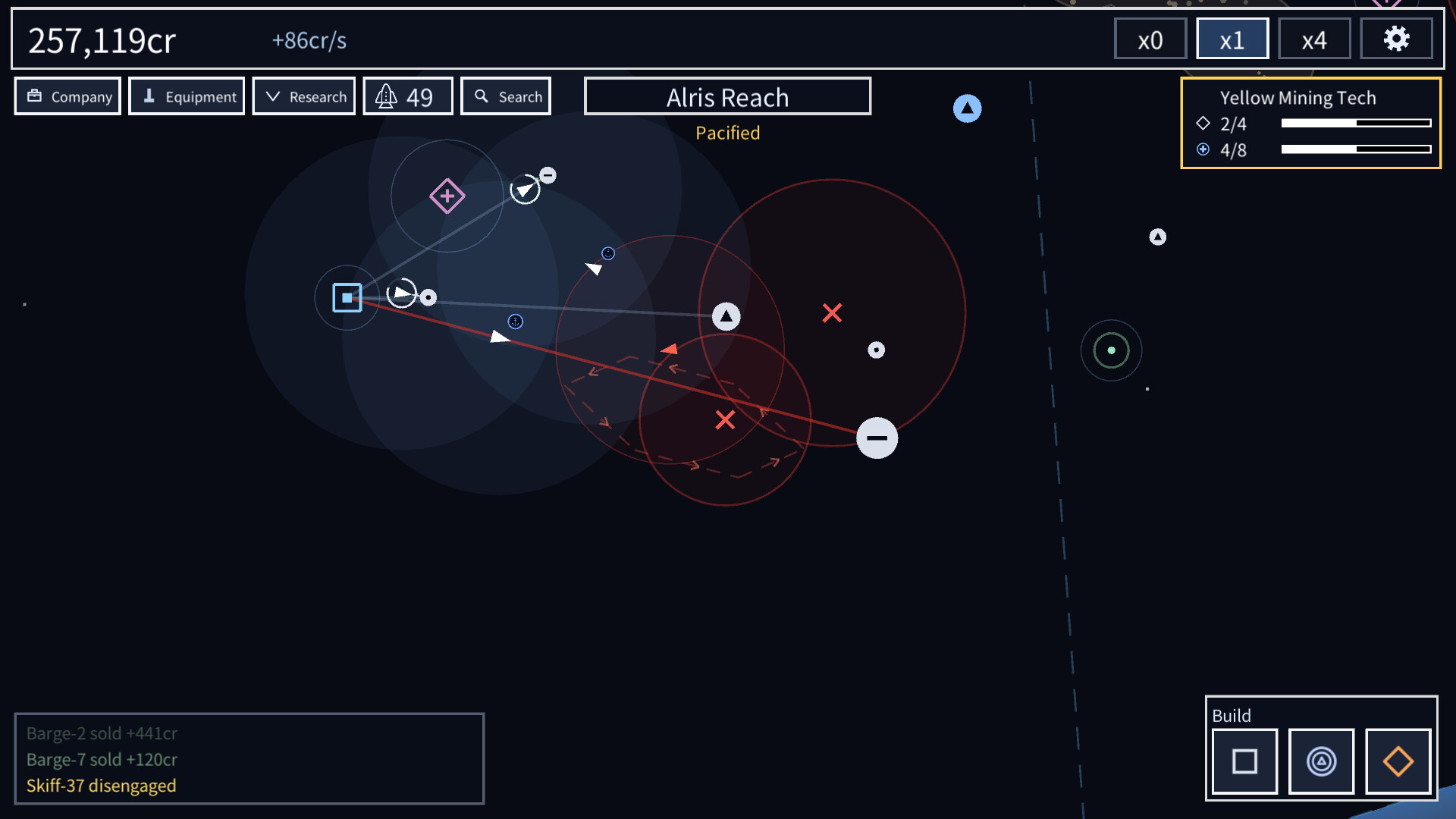 Asteroid Lanes screenshot 3