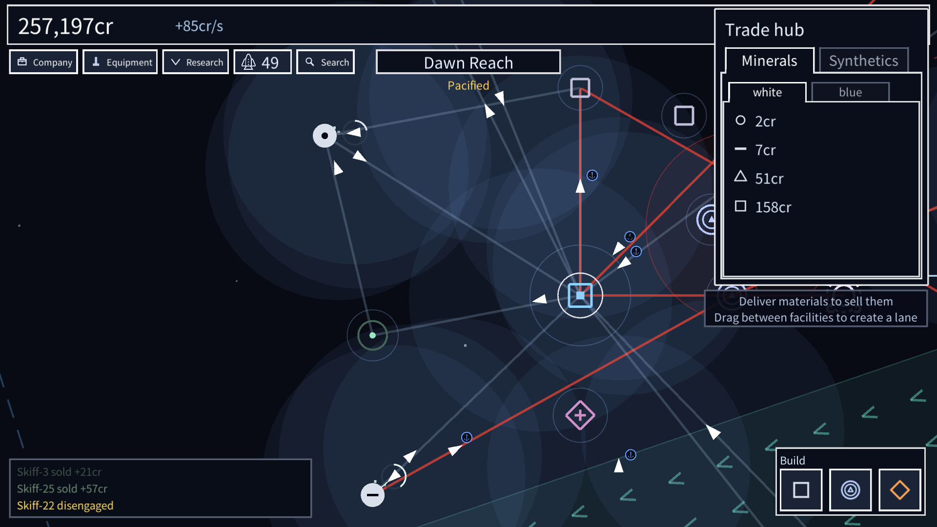 Asteroid Lanes screenshot 4