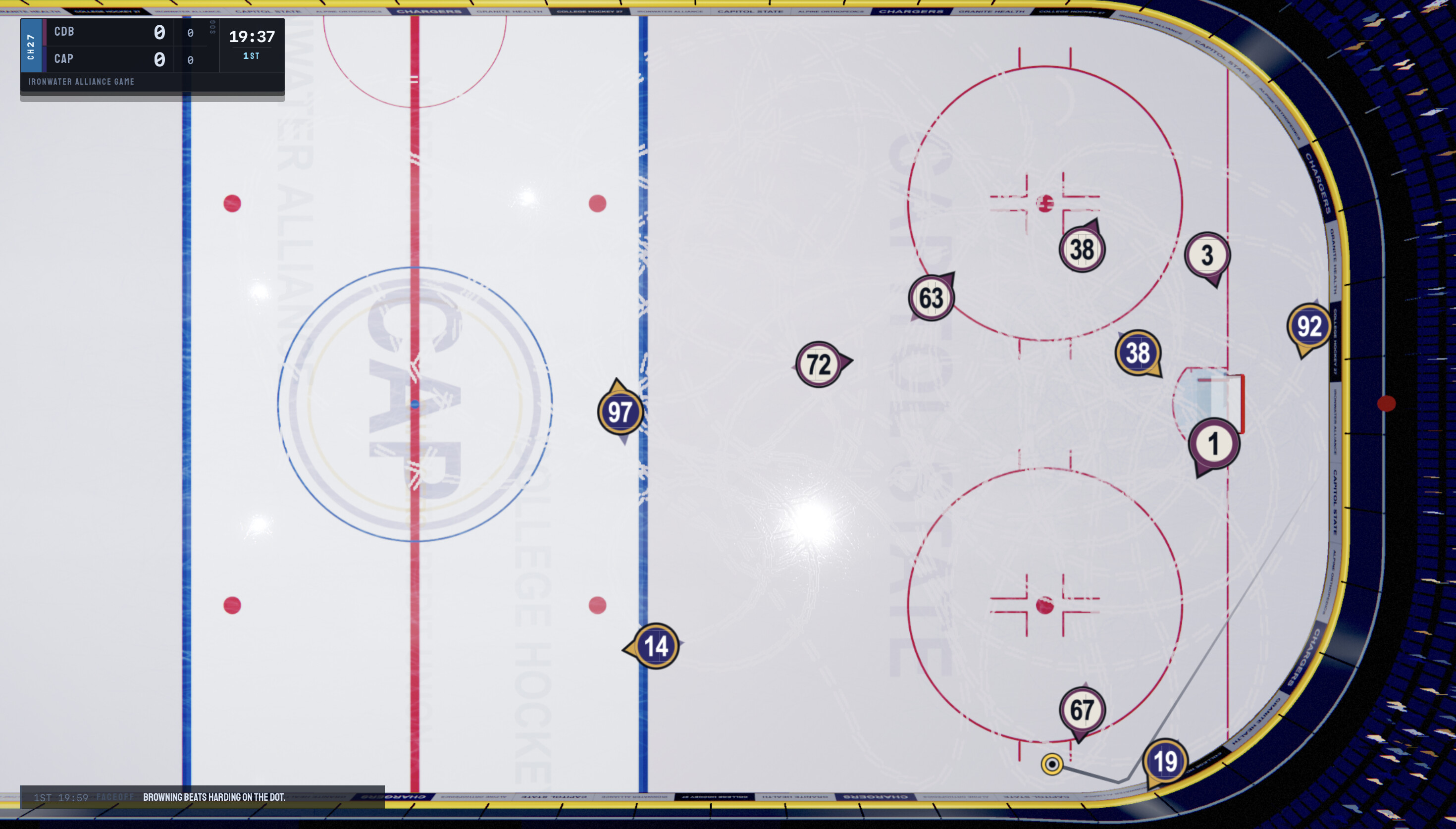 College Hockey 27 screenshot 1