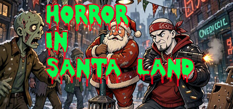 Cover art from Horror In Santa Land