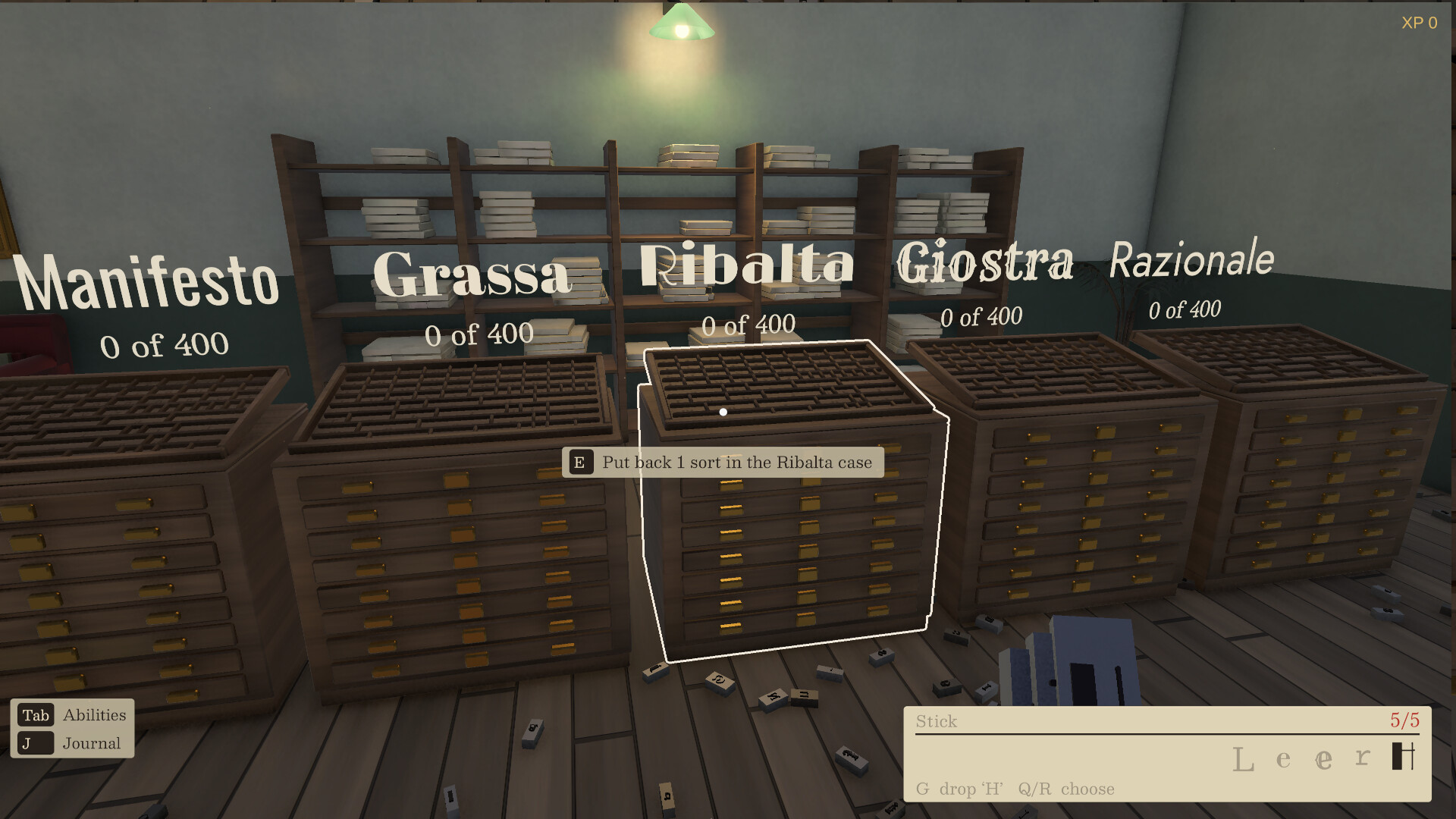 What Da Font: Tidy Up the Print Shop screenshot 3