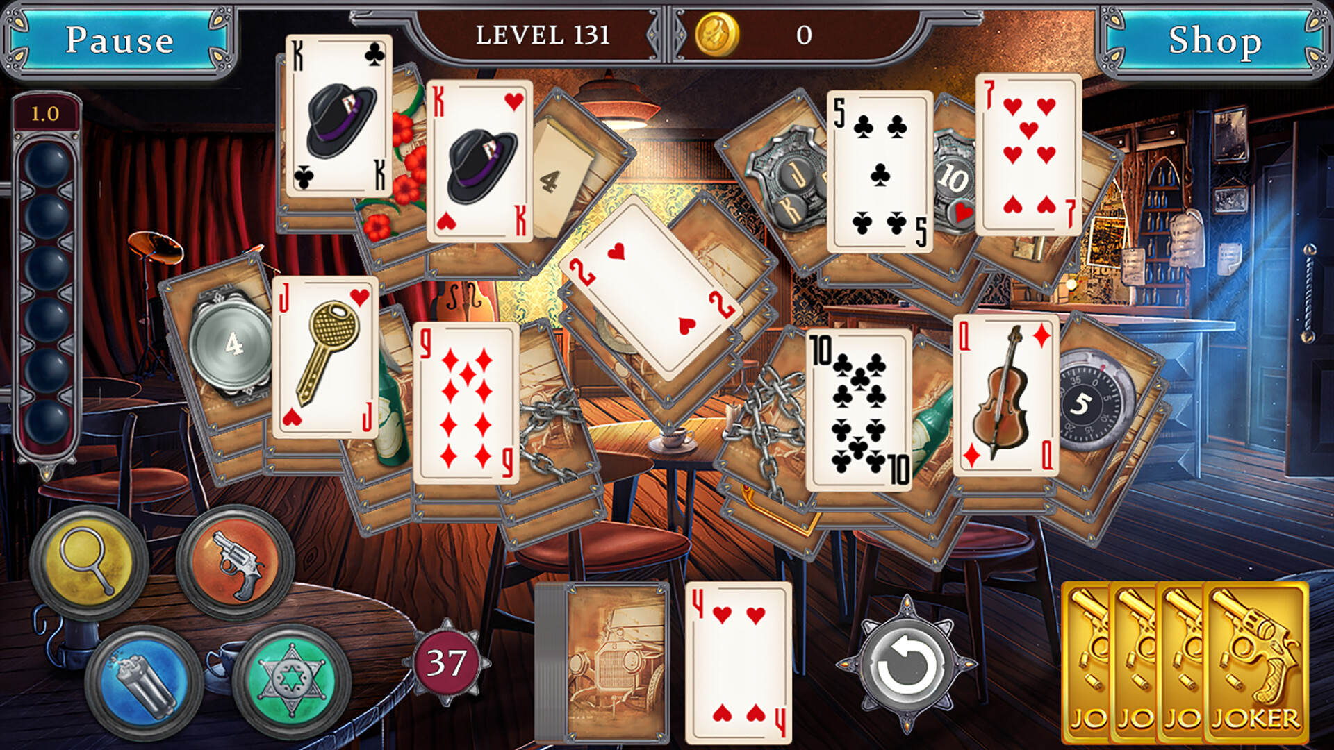 Mafia Solitaire screenshot 2