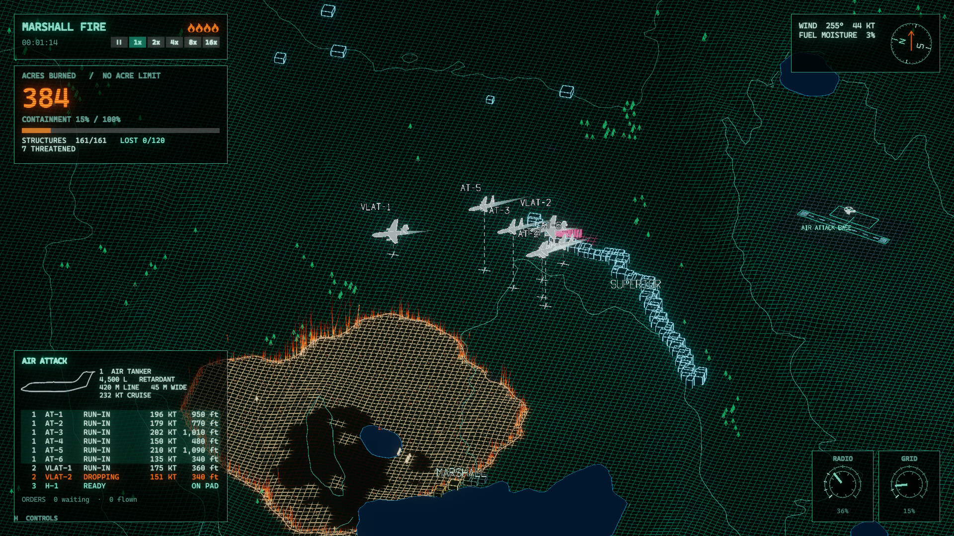 Wildfire Command '98 screenshot 2