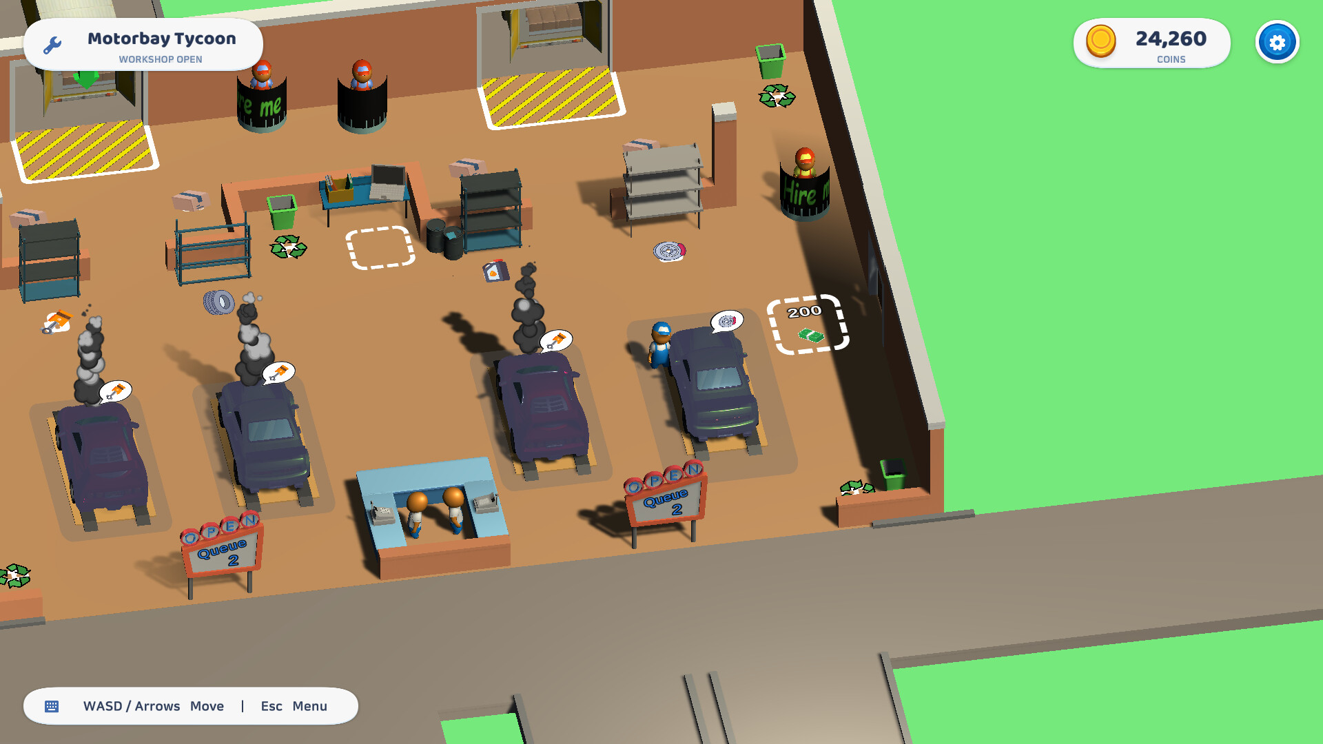 Motorbay Tycoon screenshot 4