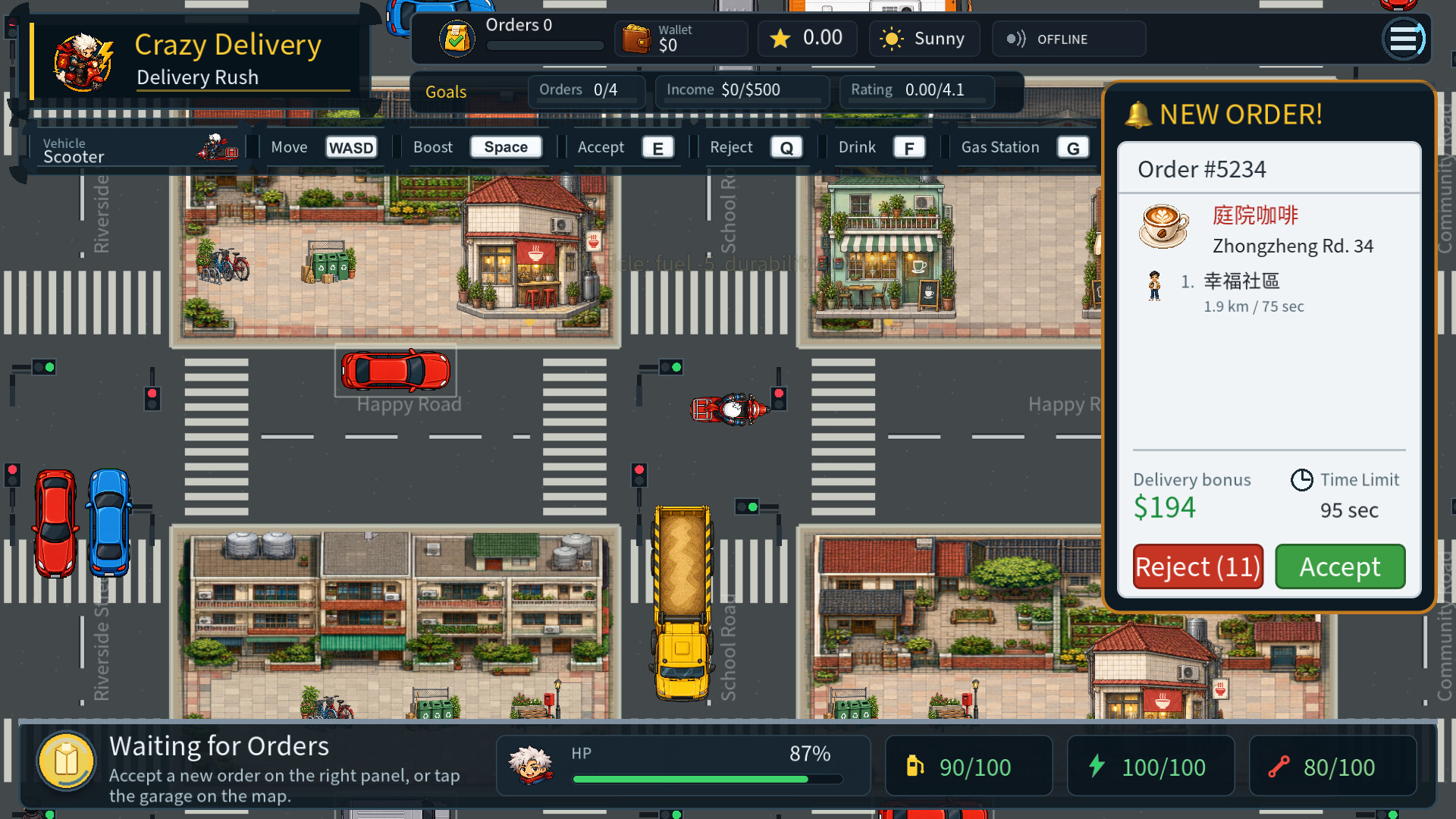 Crazy Delivery screenshot 5