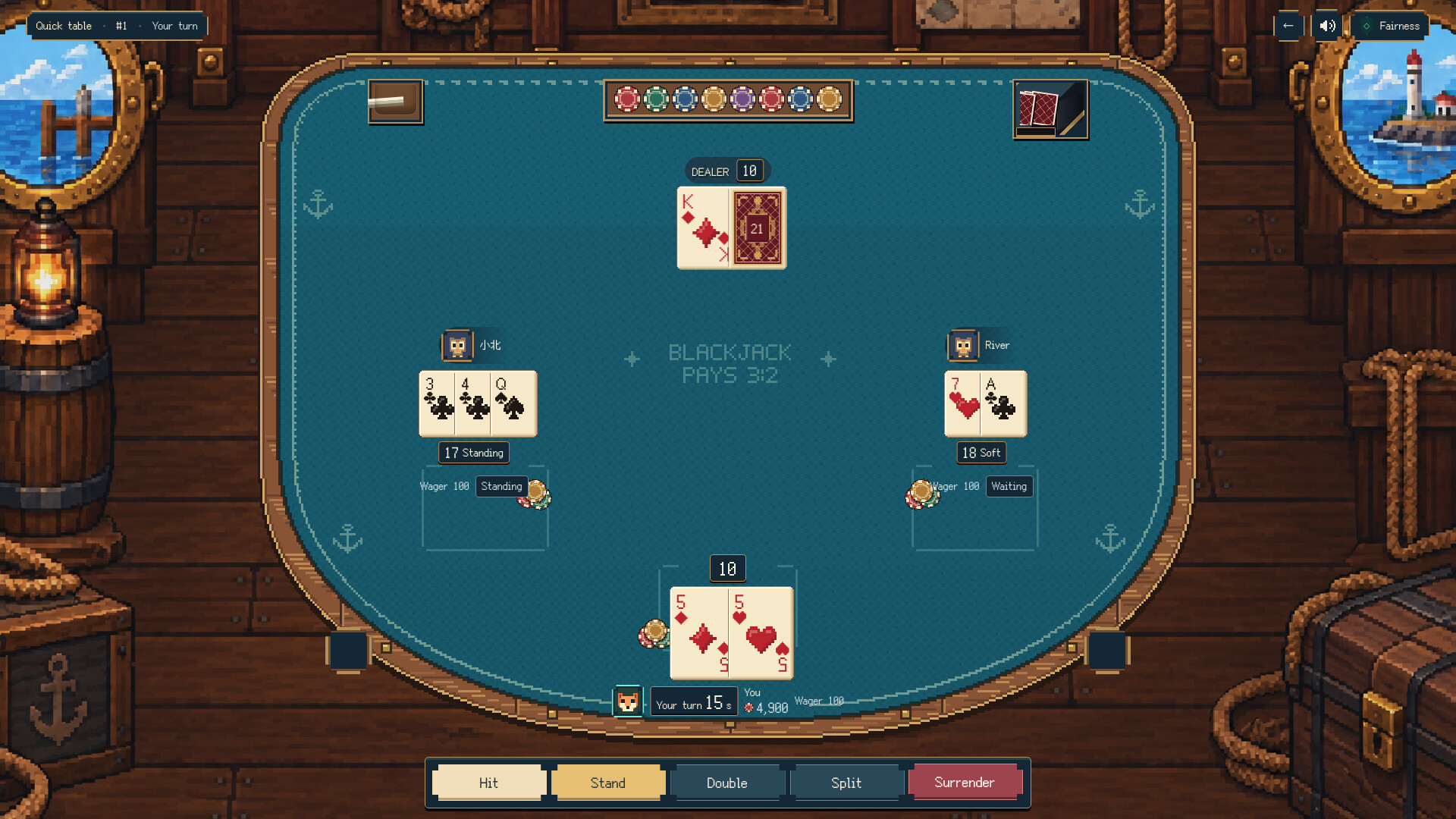 Fair21: Blackjack screenshot 2