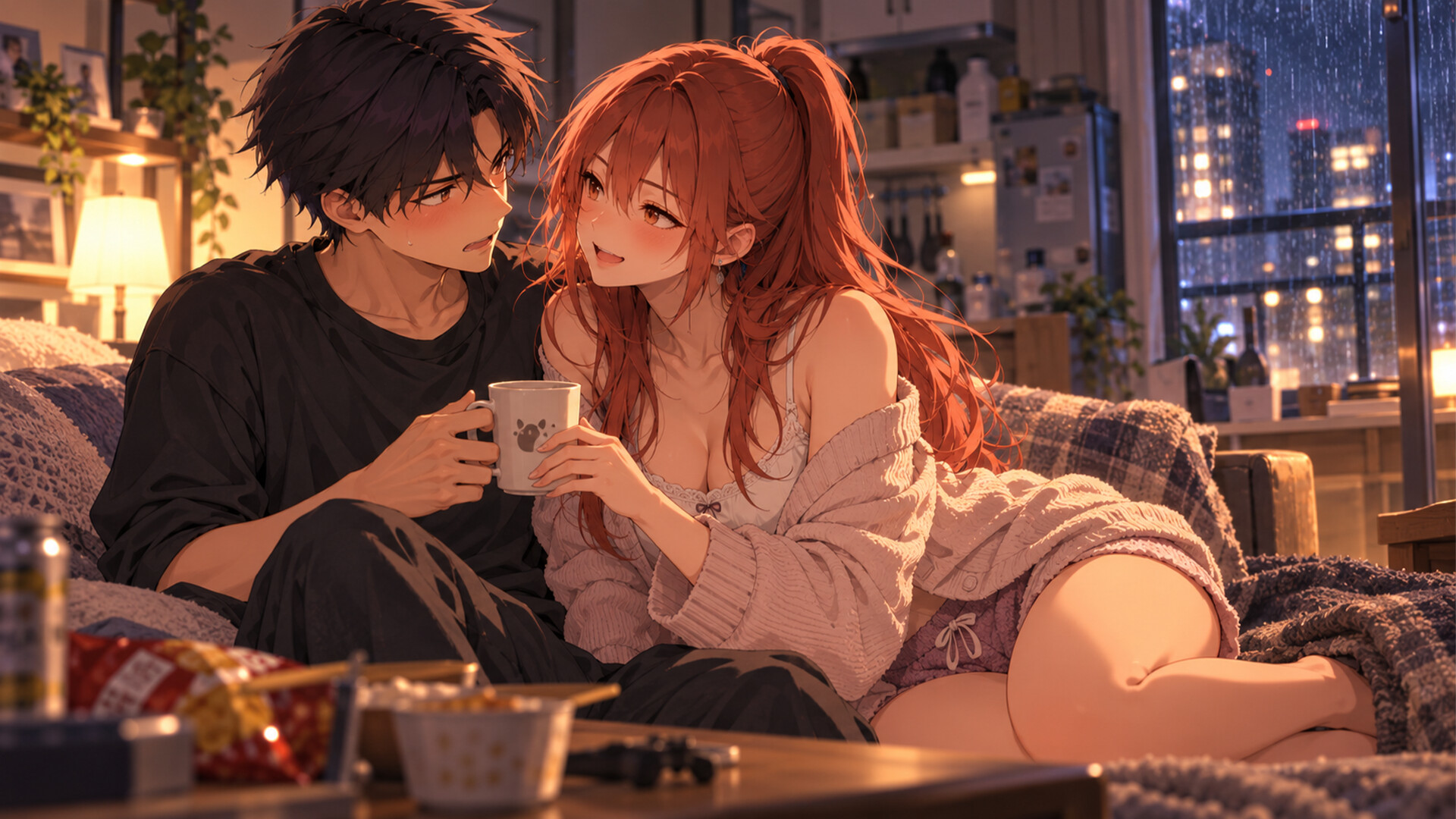 Hentai Academy: Night Shift Love screenshot 5
