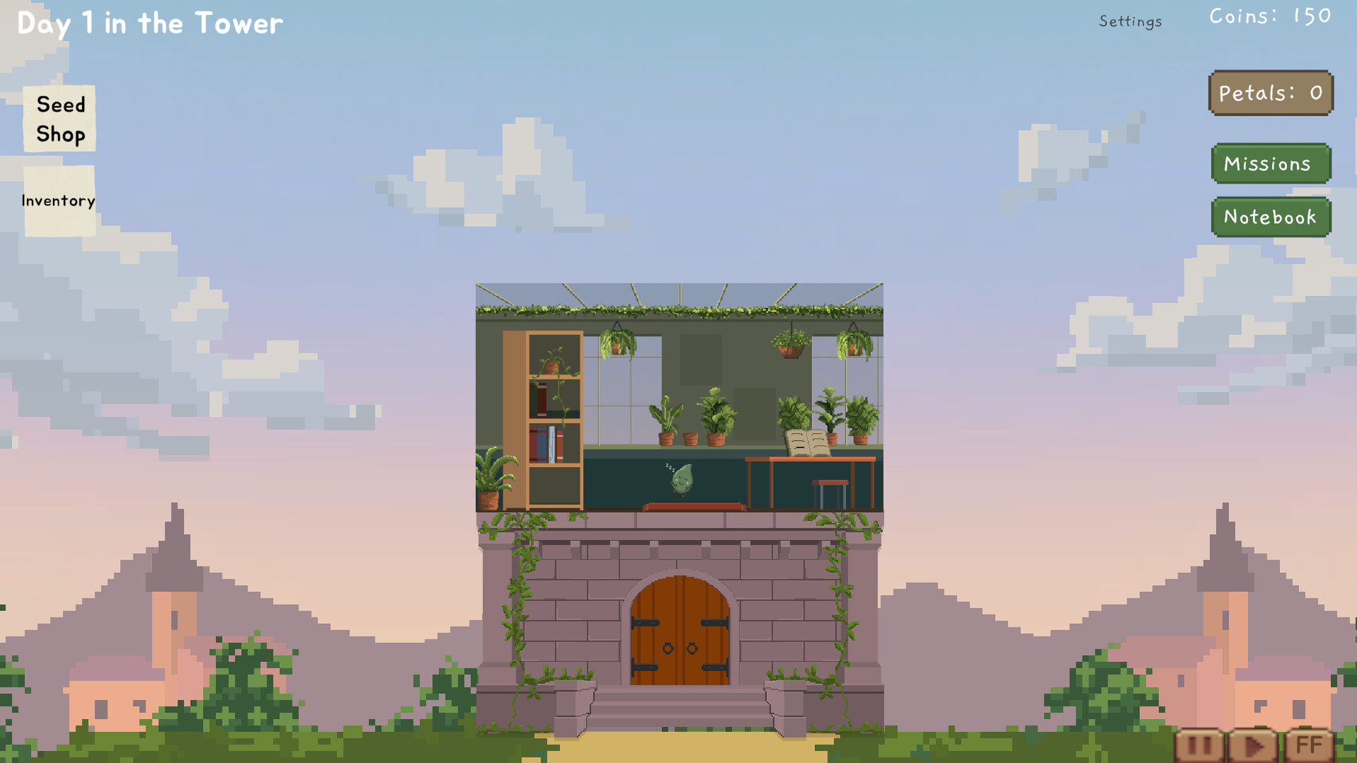 Leif's Garden Tower screenshot 2