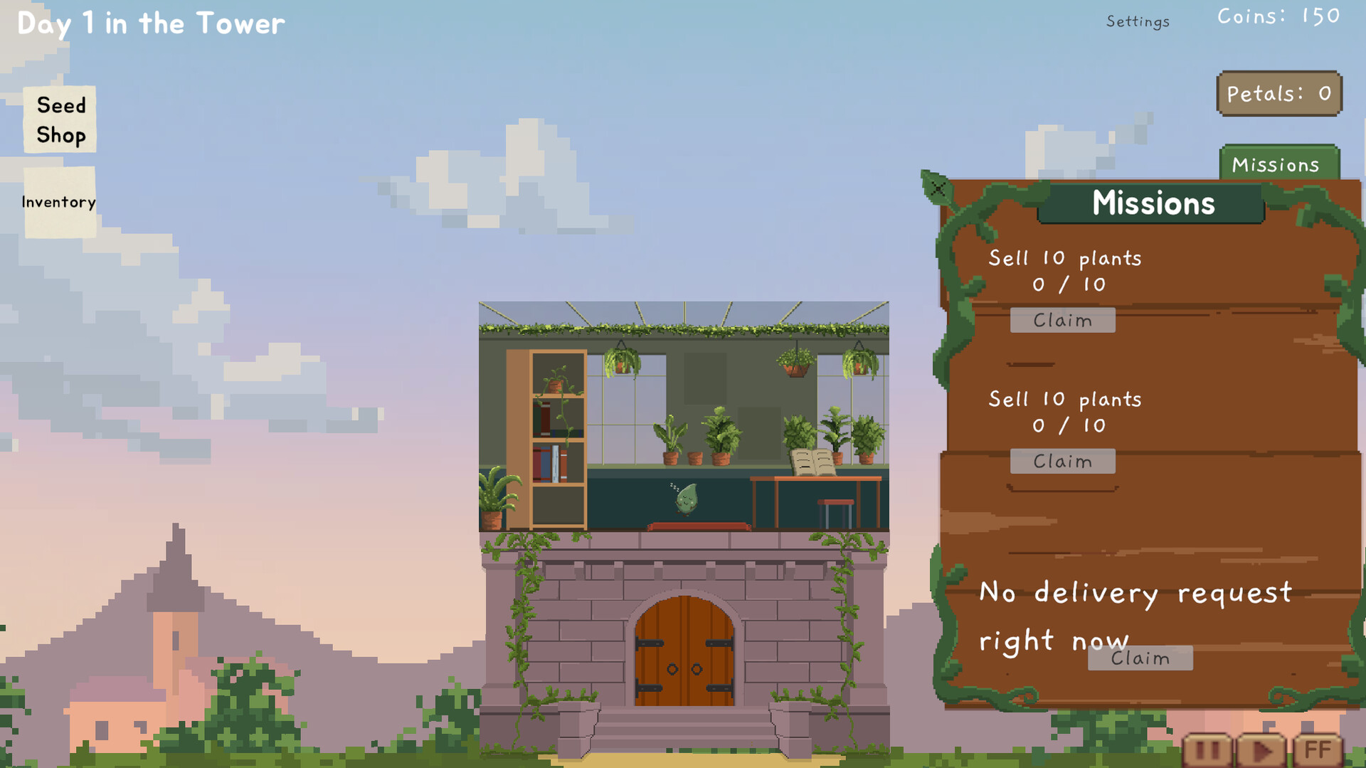 Leif's Garden Tower screenshot 5
