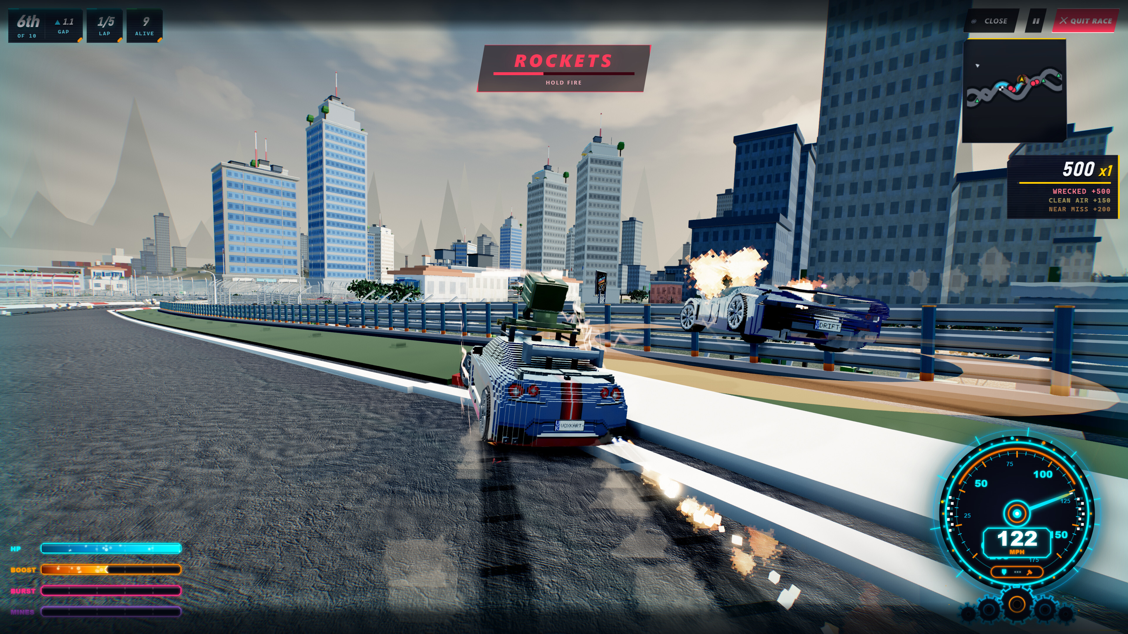 VoxKart: Combat Circuit Racing screenshot 5