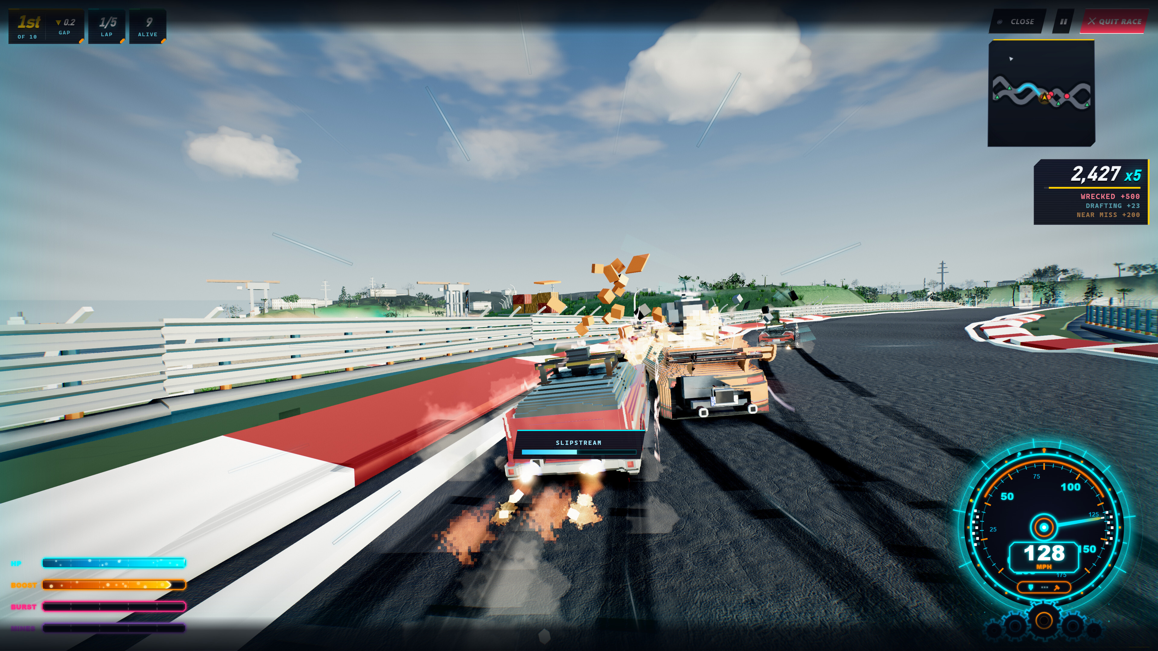 VoxKart: Combat Circuit Racing screenshot 3