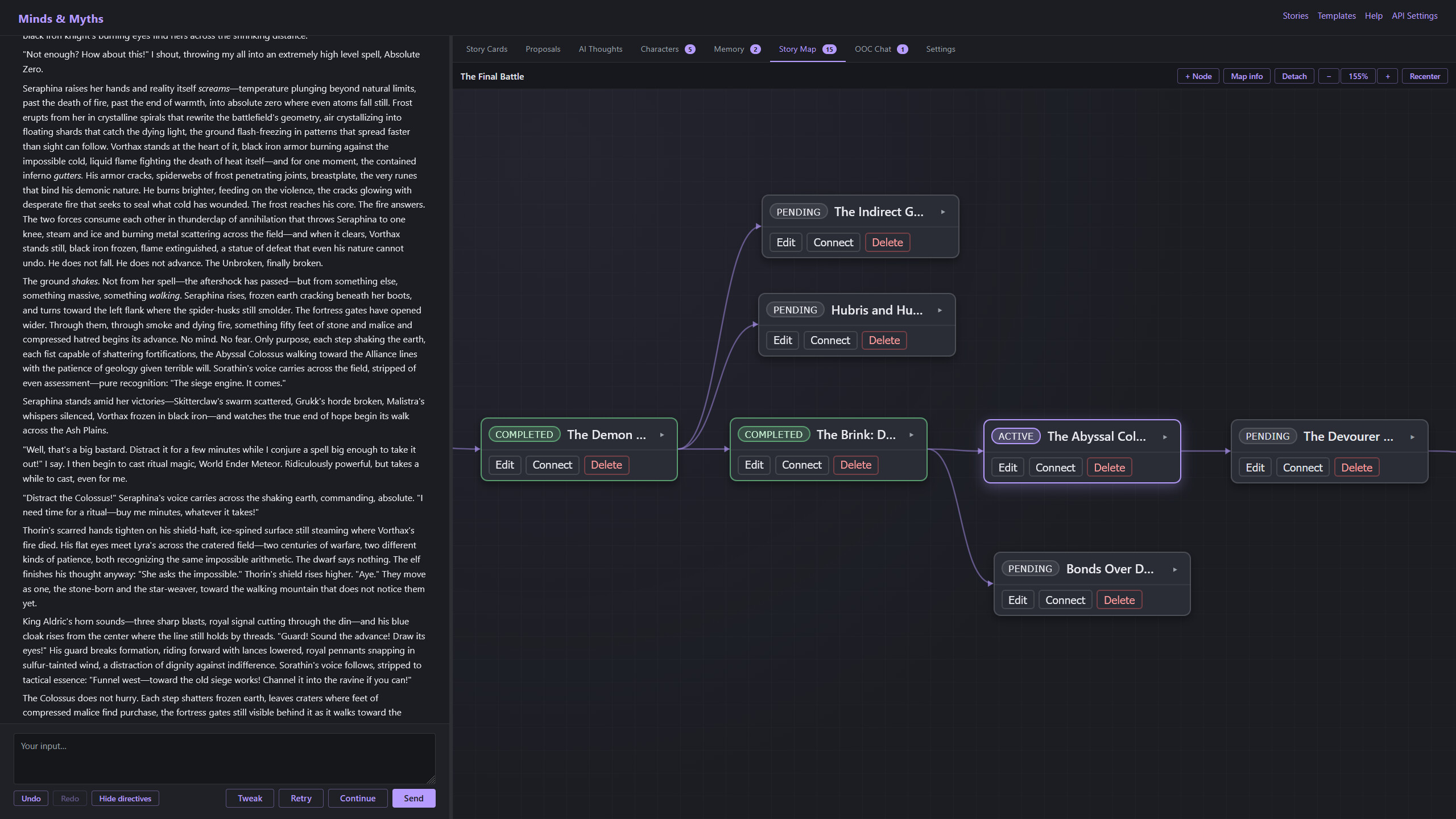 Minds & Myths screenshot 1