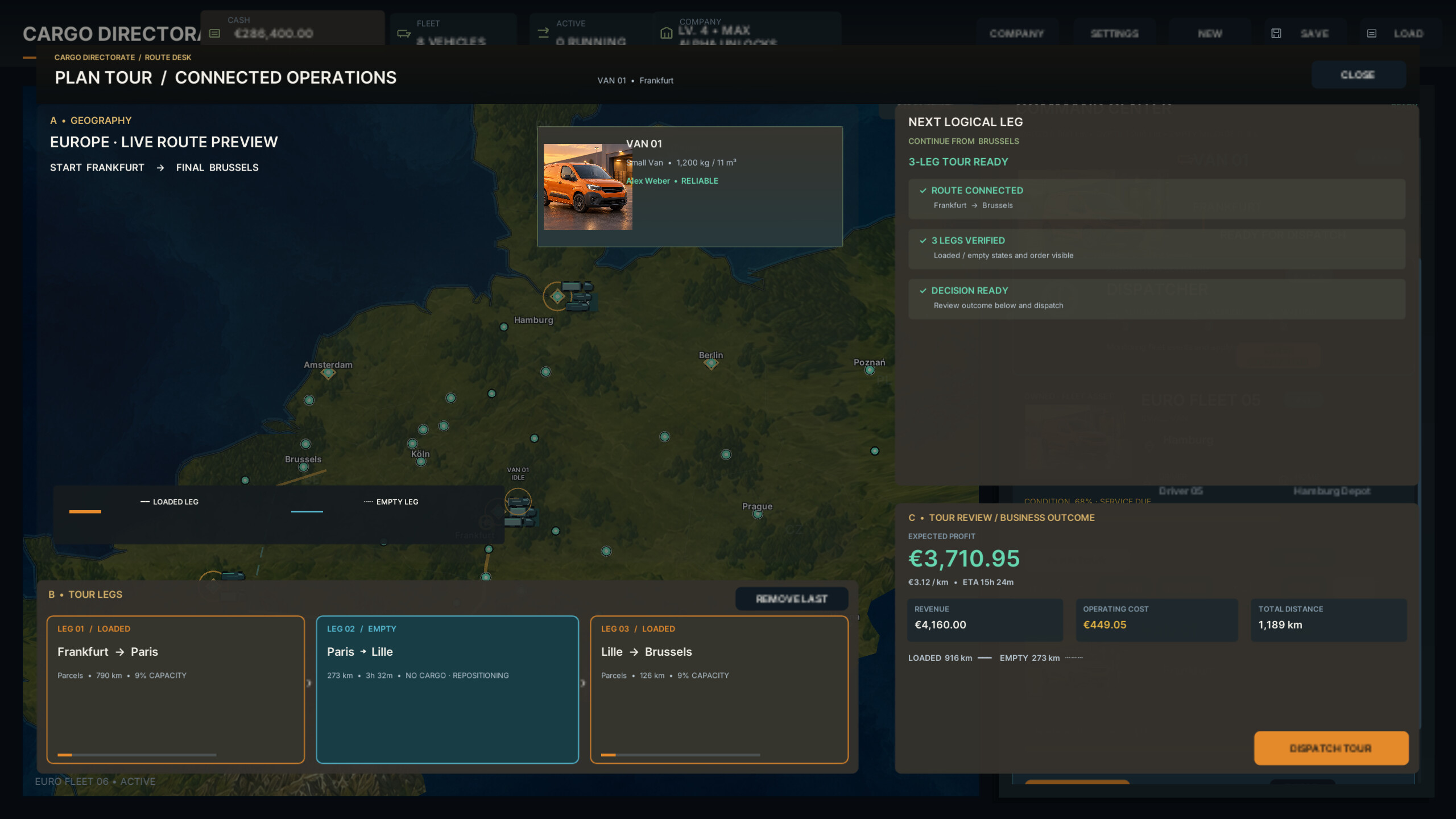 Cargo Directorate screenshot 2