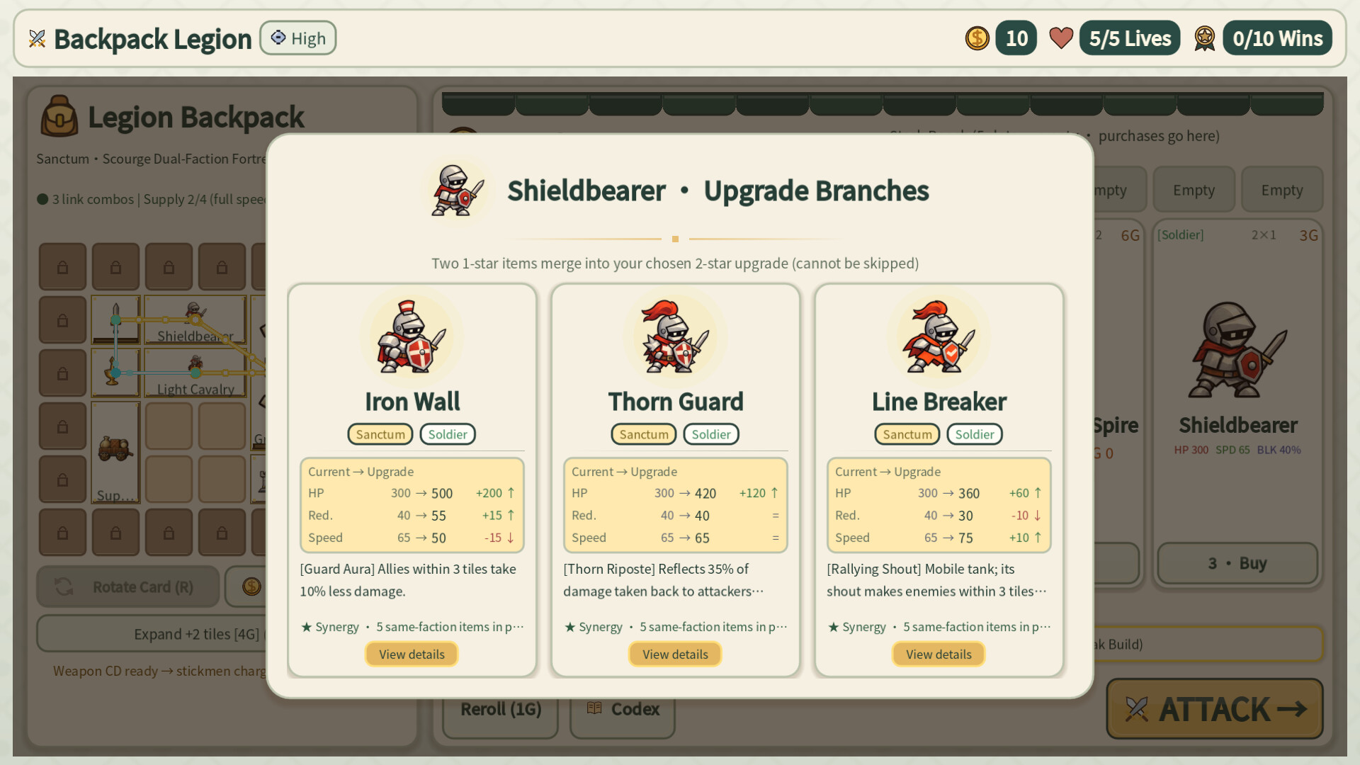 Backpack Legion screenshot 3