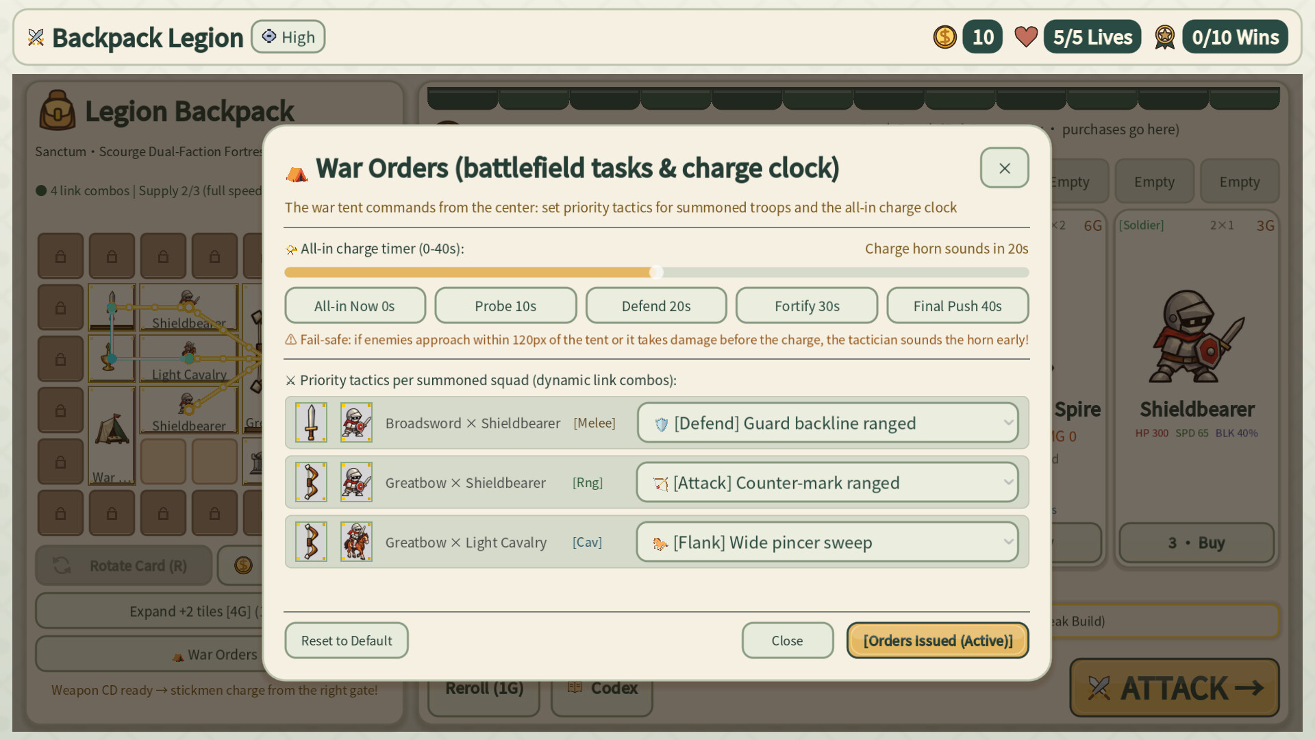 Backpack Legion screenshot 4