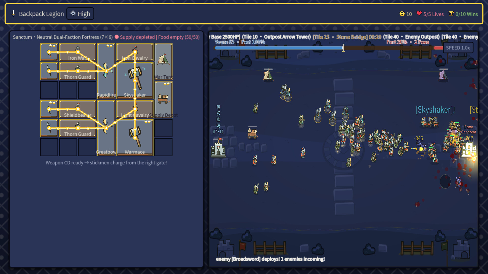 Backpack Legion screenshot 4