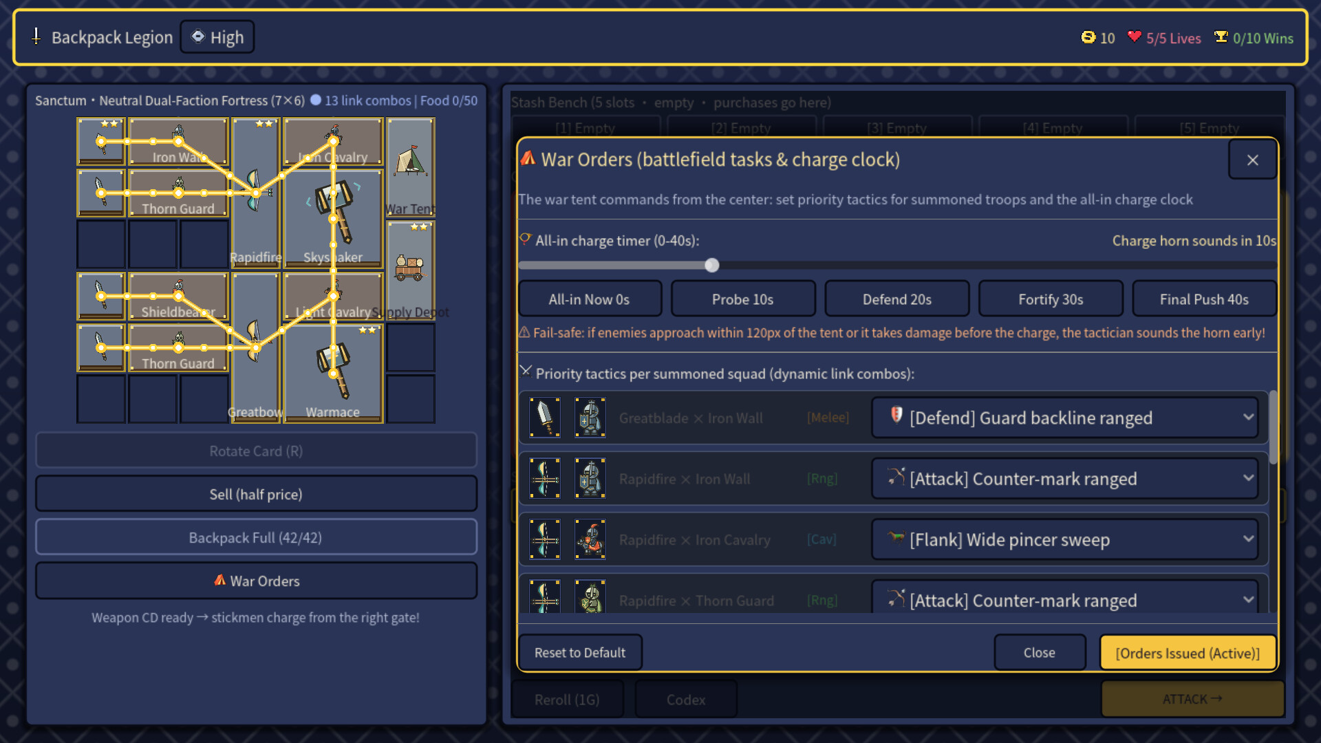 Backpack Legion screenshot 2