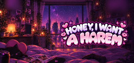 Cover art from Honey, I Want a Harem