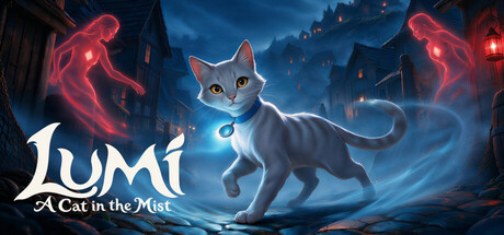 Cover art from Lumi: A Cat in the Mist