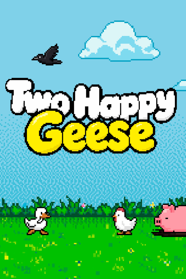 Two Happy Geese